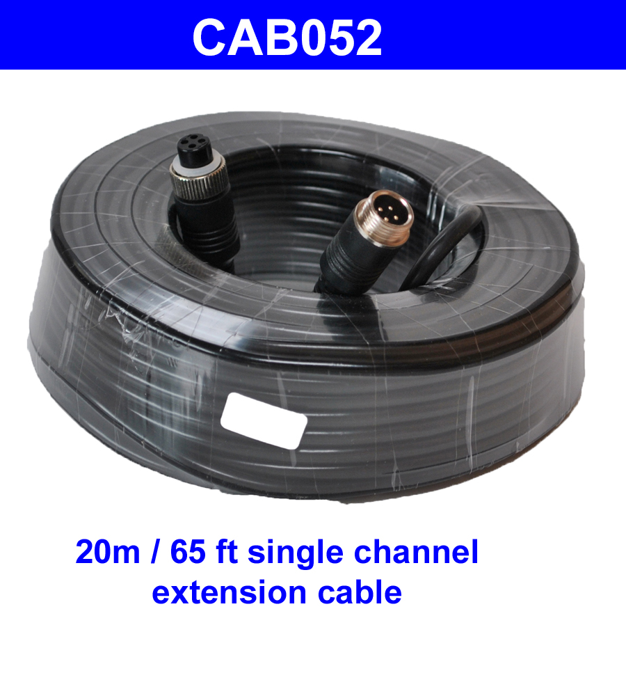 20m 4 pin reversing camera extension cable